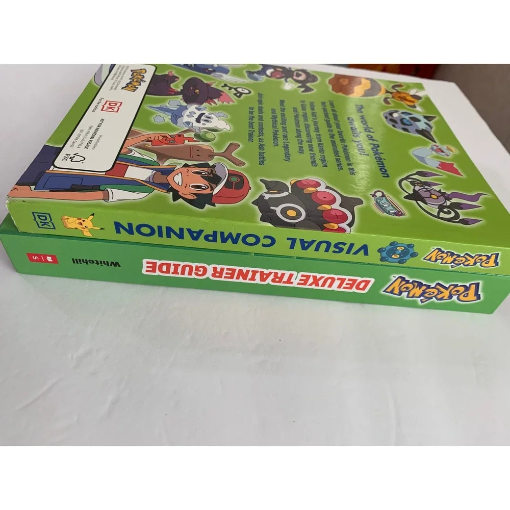 Pokemon Deluxe Trainer Guide‎ & Visual Companion Books Set